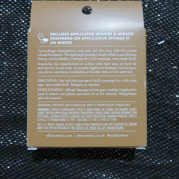 BOGO 2 Pack ELF long lasting pressed powder foundation compacts VEGAN makeup - Picture 2 of 4